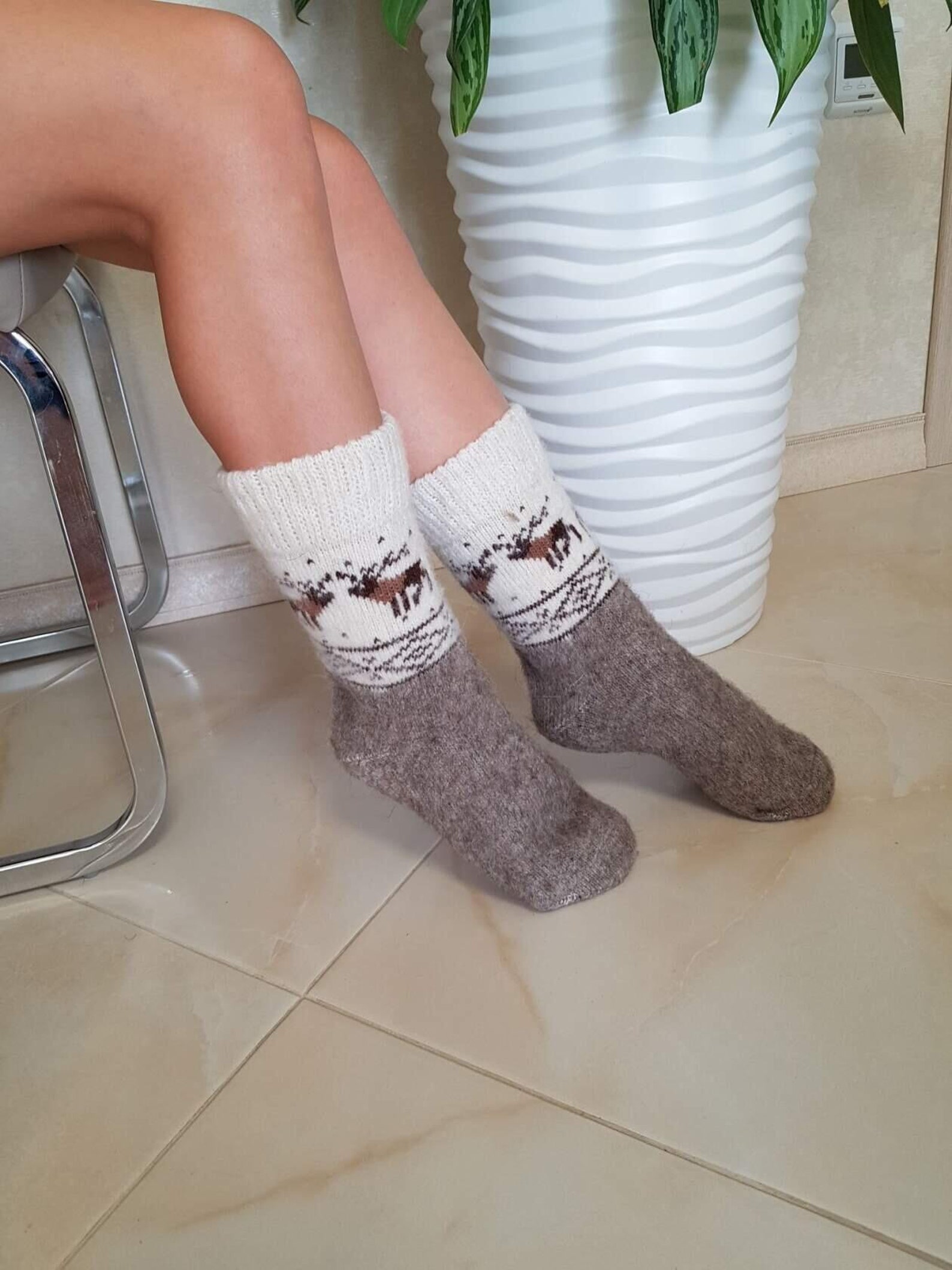 Lovely thick women adults socks socksfor1 mods EU 3841 knit Etsy