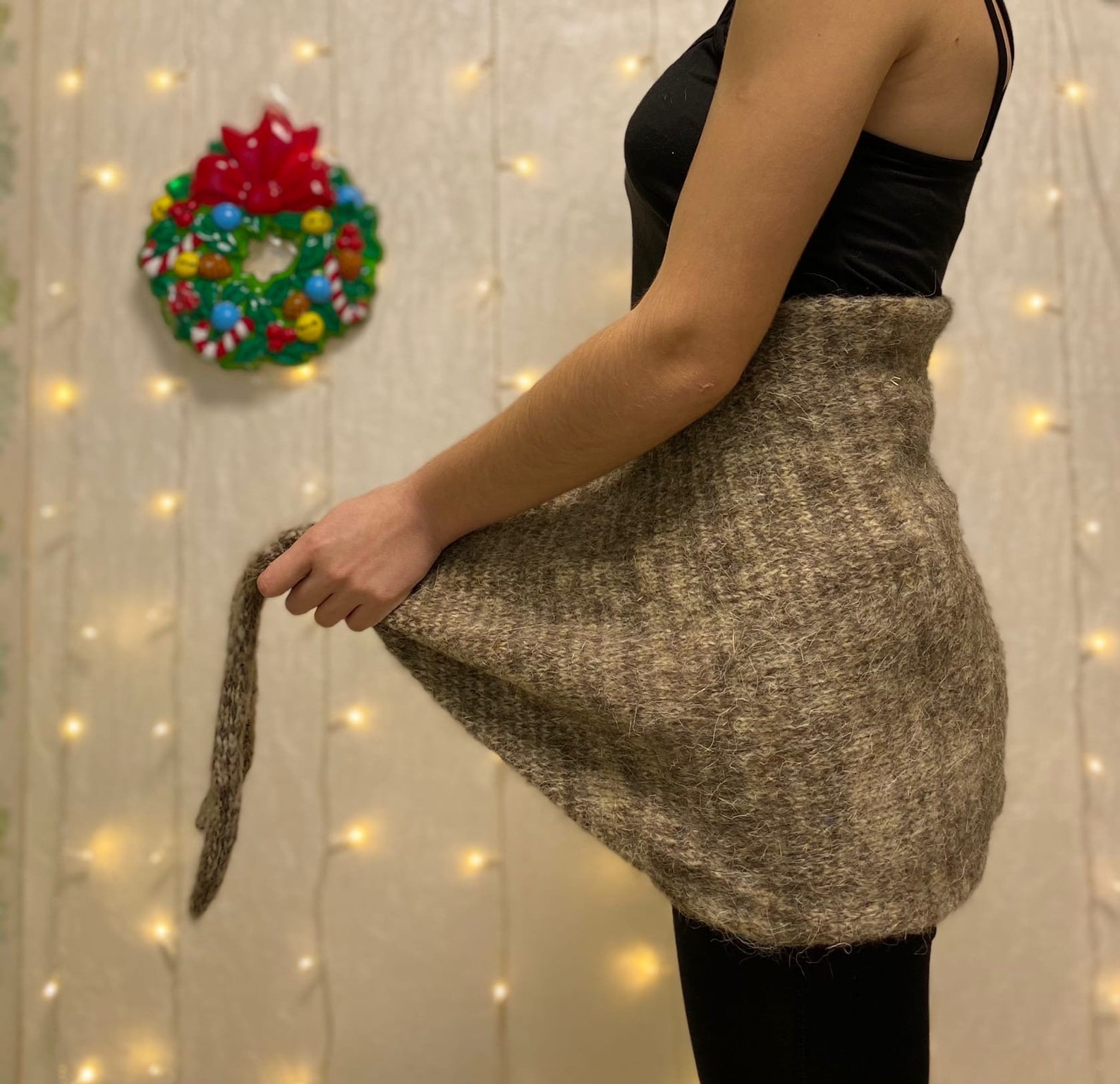 Heat Wrap For Kidney Therapeutic knitted wool belt Warm Etsy