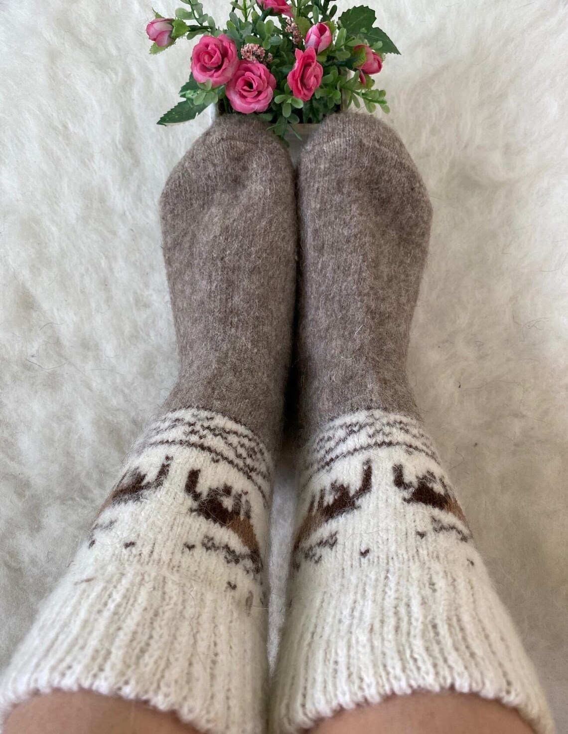 Lovely thick women adults socks socksfor1 mods EU 3841 knit Etsy