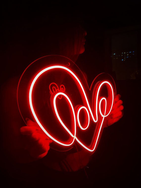 Love neon sign Custom Flex Neon Led For Home LED Letters Etsy