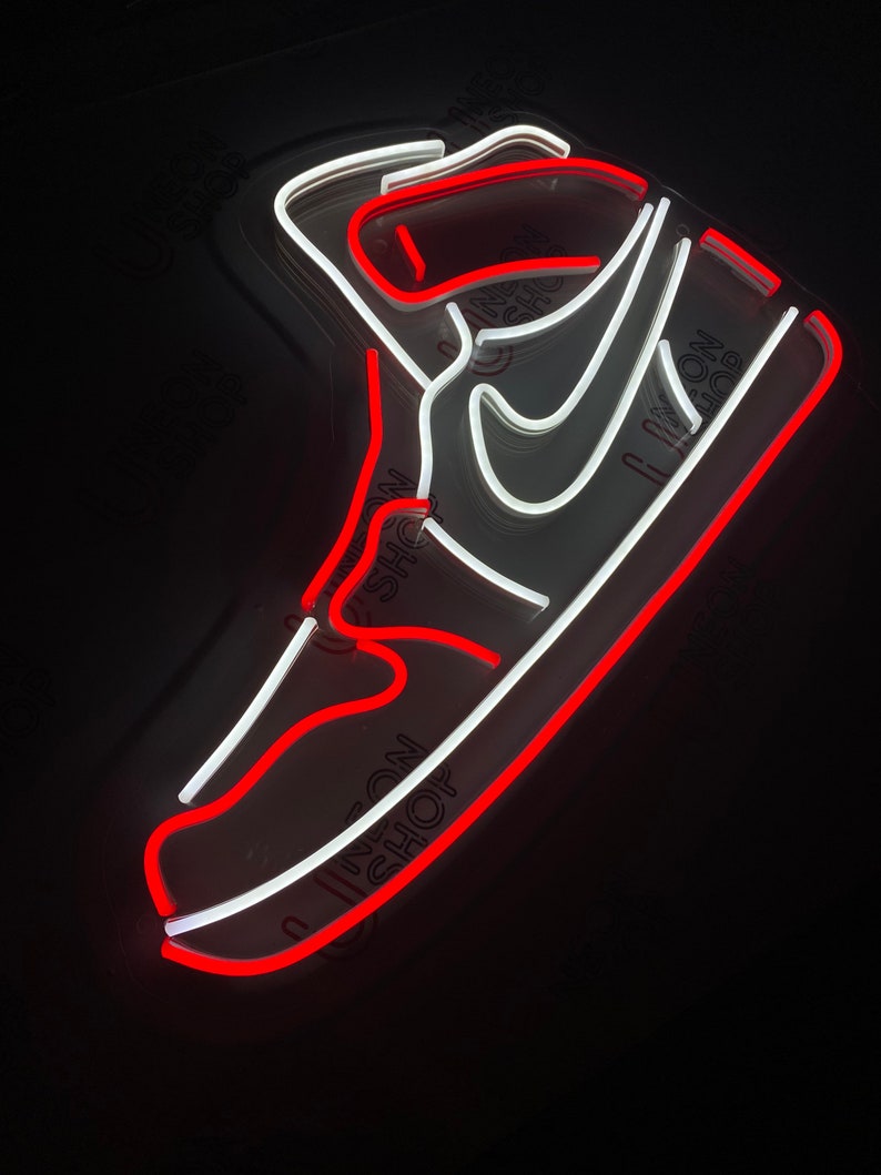 Air Jordan Neon Sign Personalize Gift - Etsy