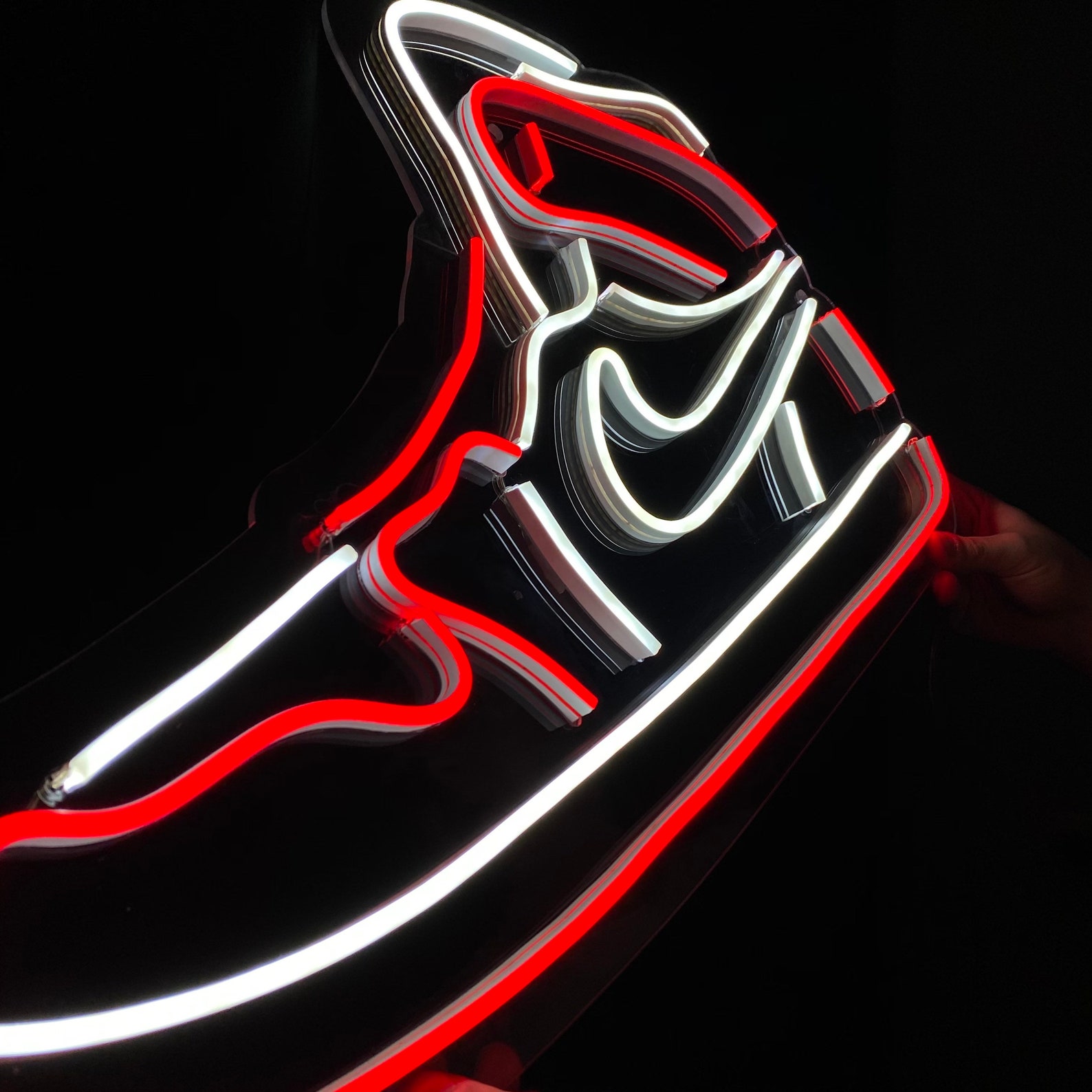 Air Jordan Neon Sign Personalize Gift | Etsy