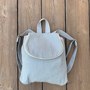 SAC A DOS en Double Gaze personnalisable