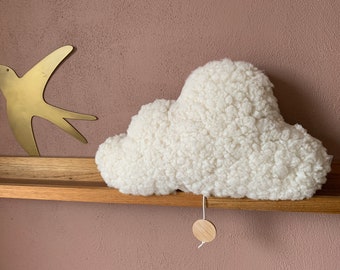 Coussin Musical Nuage en moumoute