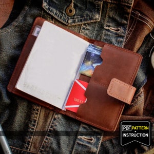Lederpasshülle pdf, Lederpasshülle Muster, Passport Brieftasche pdf, Passport Brieftasche pdf, Passport Brieftasche Muster, Passport Cover Muster