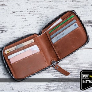 Cartera pequeña pdf, Patrón cartera pequeña, Cartera pequeña piel pdf, Patrón cartera pequeña piel, Cartera bolsillo pdf, Patrón cartera bolsillo
