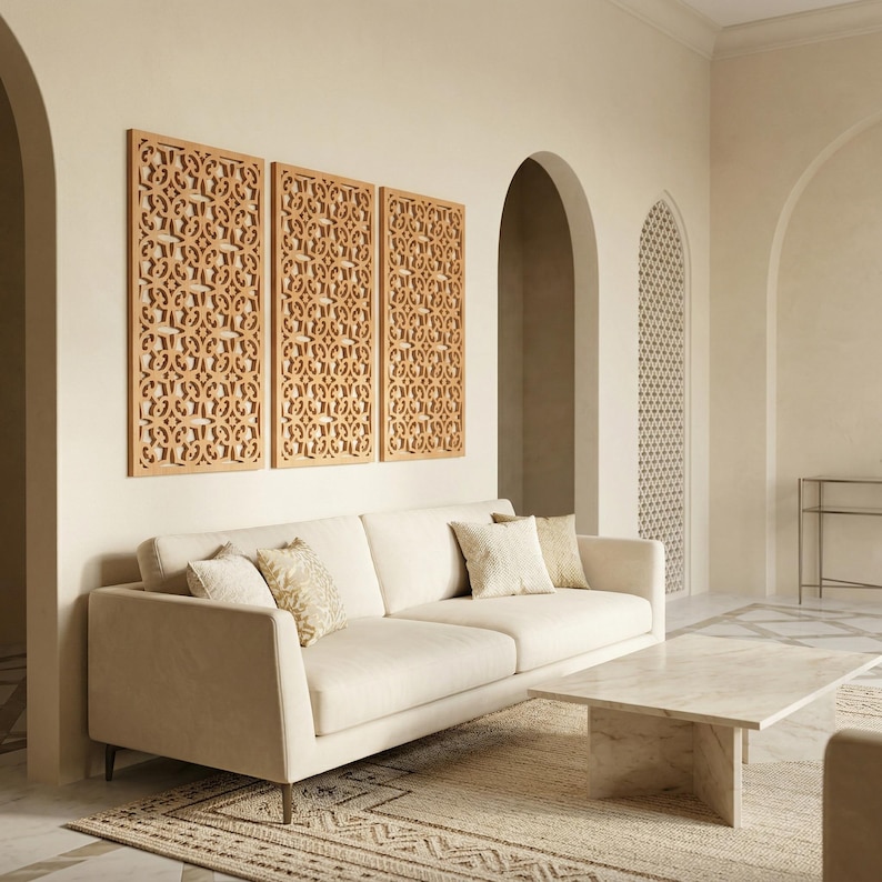 Moroccan Wall Panel, Islamic Wall Art, Arabic Wall Art, Wood Wall Panel ...