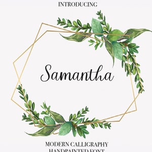 Handwritten font cricut, Digital font download, Calligraphy font download, Calligraphy font wedding, Feminine font, Wedding font,Modern font