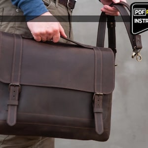 Modèle de sac besace en cuir, pdf de sac besace en cuir, modèle de sacoche en cuir, pdf de sacoche en cuir, modèle de sac besace