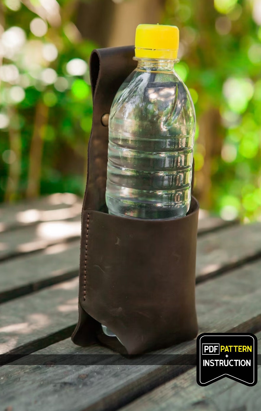 Belt Bottle Bag Pattern, Belt Bottle Holder Pattern, Bottle Holder Pdf, Bottle Holder Pattern