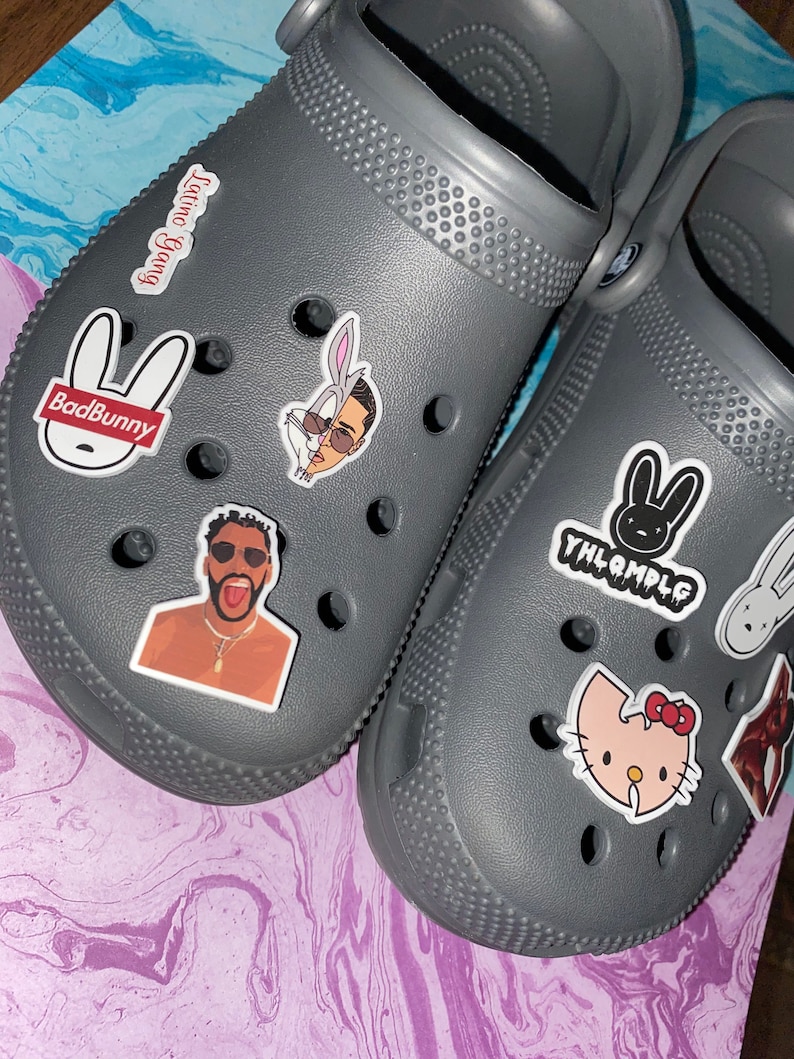 Bad bunny Croc charms jibbitz Etsy