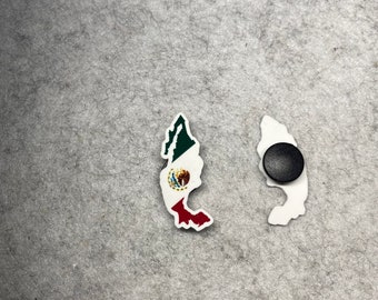 mexican flag charm for crocs