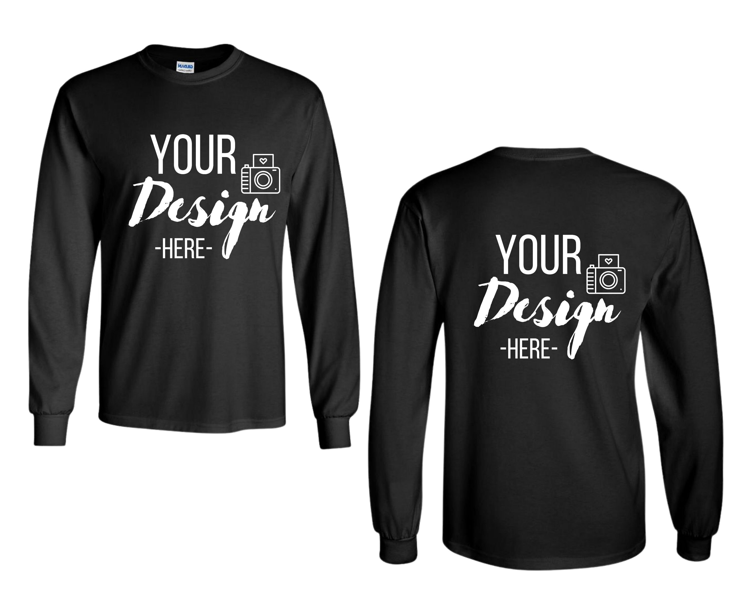 Front and Back Long Sleeve Tee Mockup, Black Mockup, Men's Long Sleeve Shirt Mockup, Instant Download Unisex Design Template - Etsy Front and Back Long Sleeve Tee Mockup, Black Mockup, Men's Long Sleeve Shirt Mockup, Instant Download Unisex Design Template - Etsy