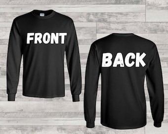 Black Long Sleeve - Etsy