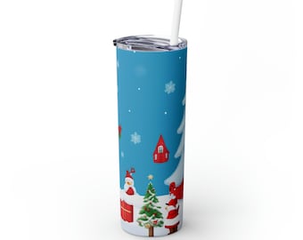Magere beker met rietje, 20oz