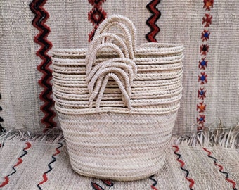 Lot 10 Straw Basket bag Size 7 , Wholesale Straw beach bag , Straw basket For events or the beach, Straw beach bag , Eco-friendly bag