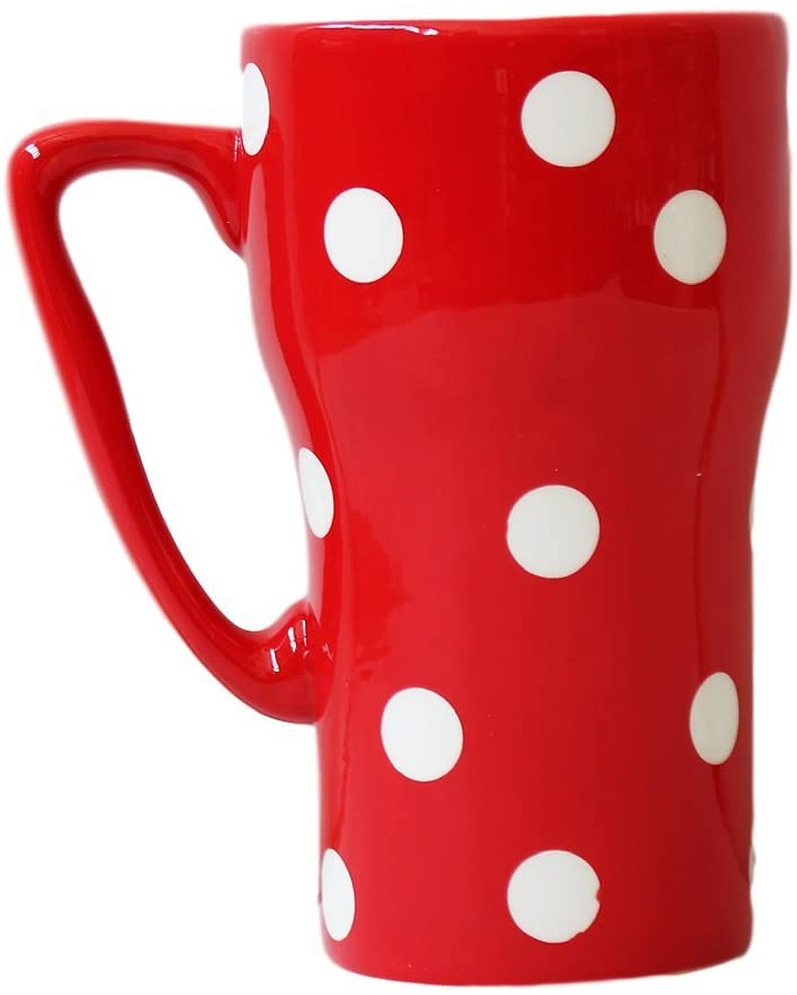 polka dot travel mug