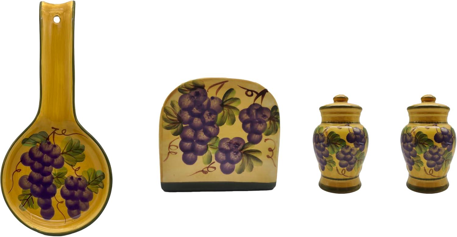 Poggiamestolo In Ceramica A Forma Di Limone - Regalo Cucina Simpatico E Utile - 2