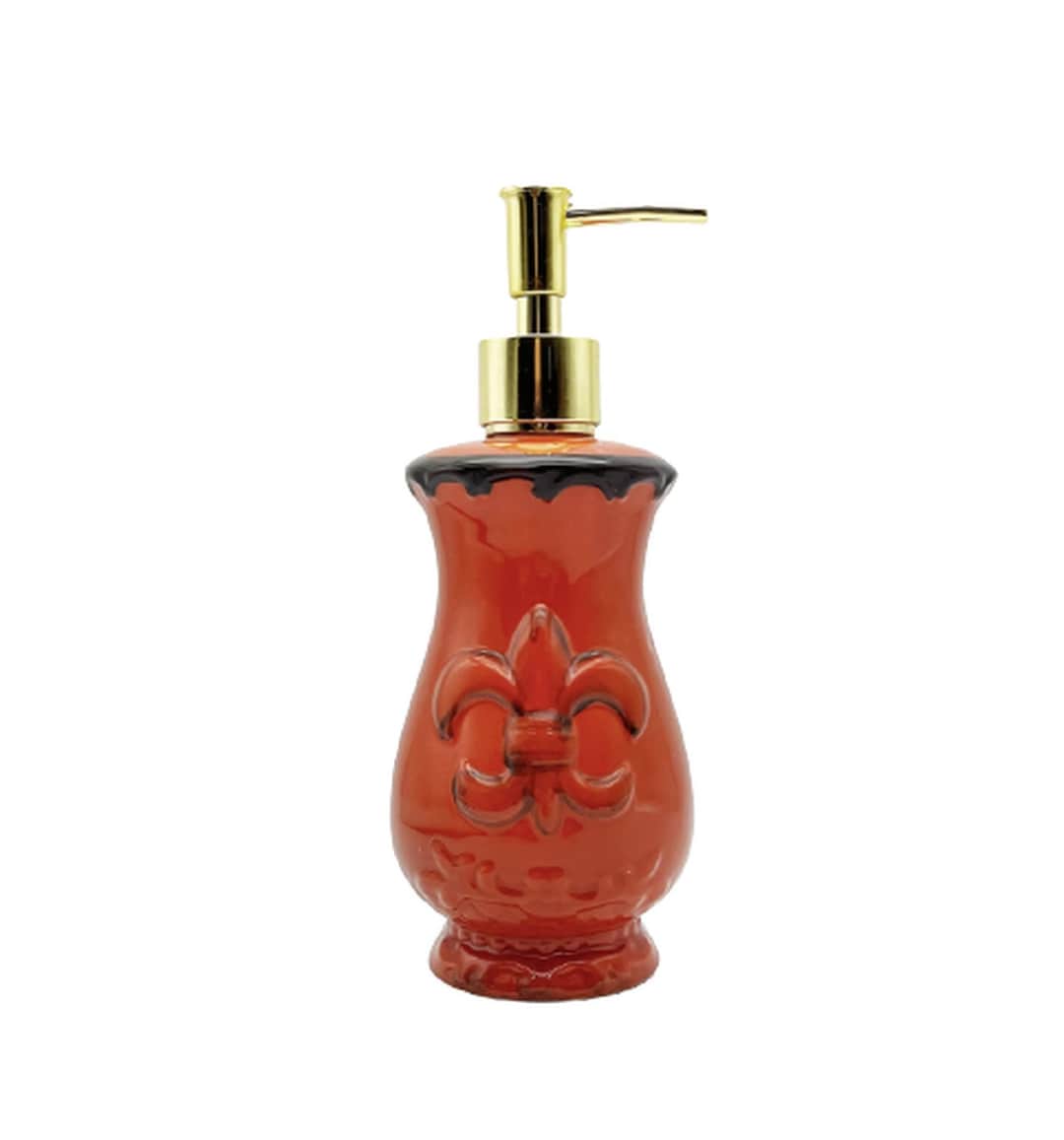 Tuscany Fleur De Lis Soap Lotion Dispenser Etsy