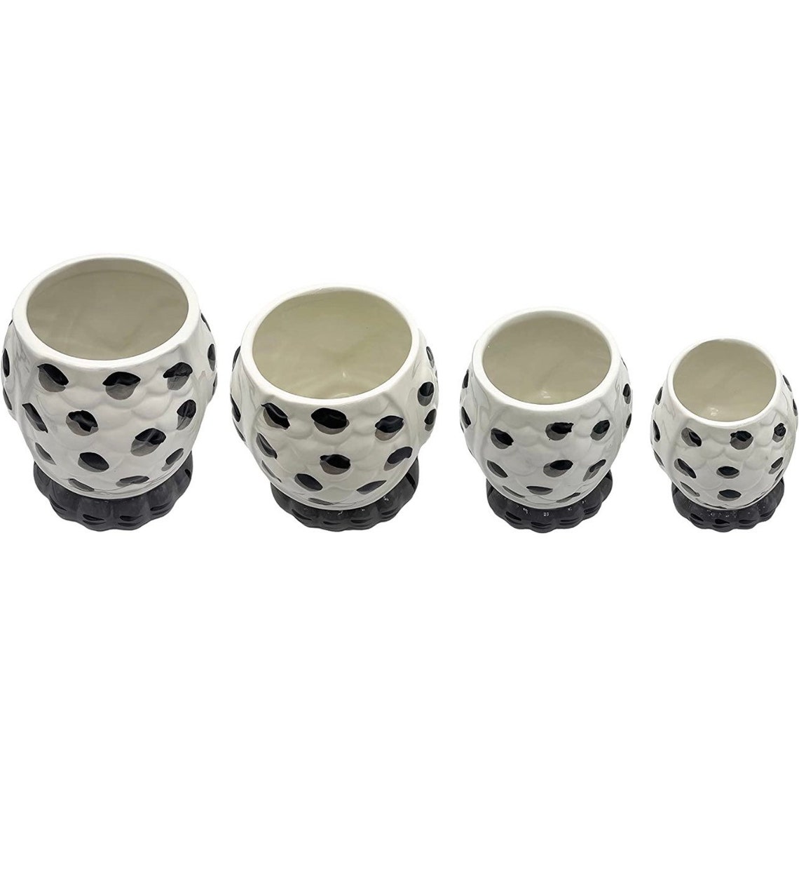 Handbemalte Eule Keramik Küchenkanister Set | Etsy