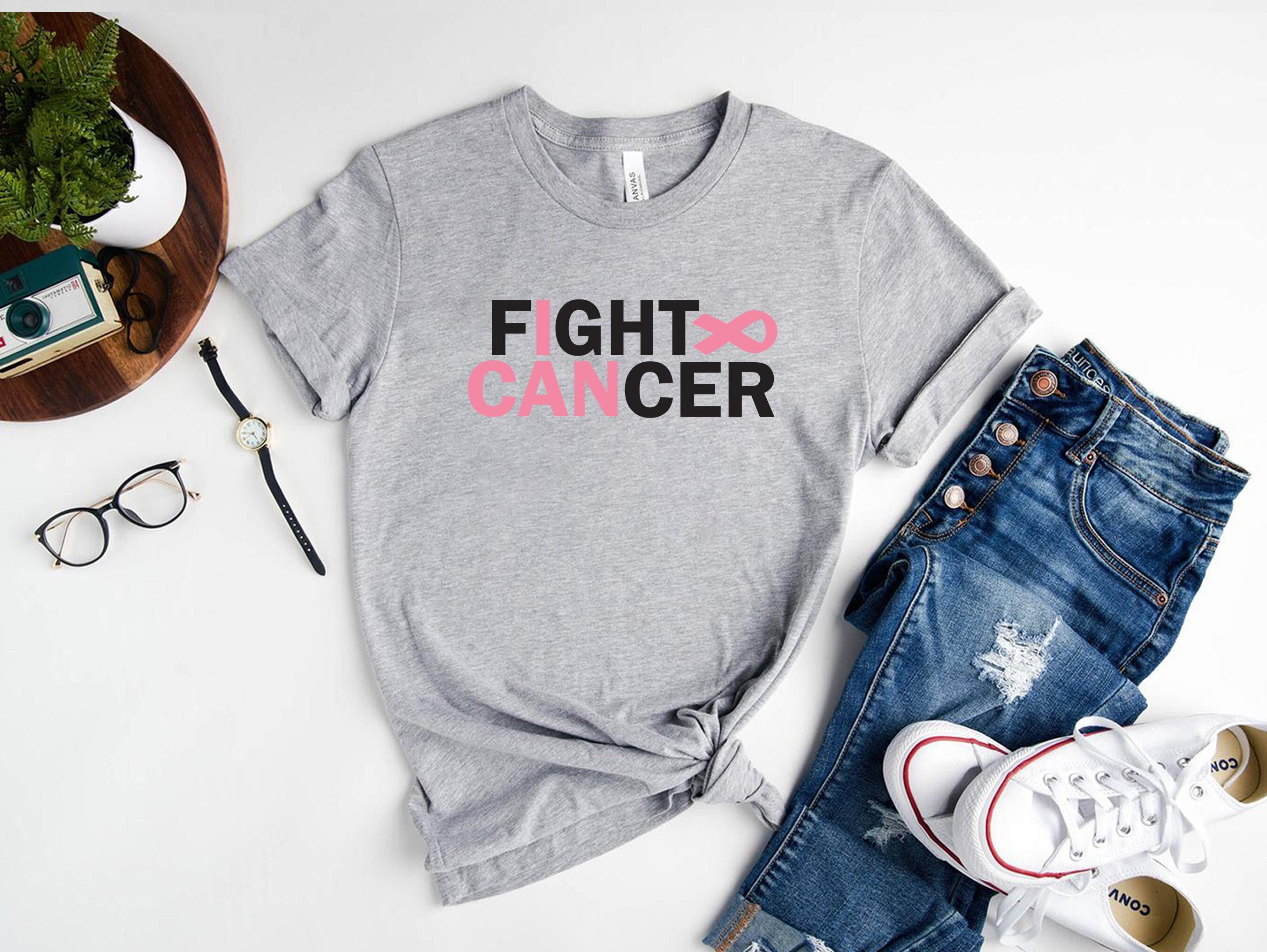 Fight Cancer Shirt Cancer Support Shirt Cancer Awareness Etsy
