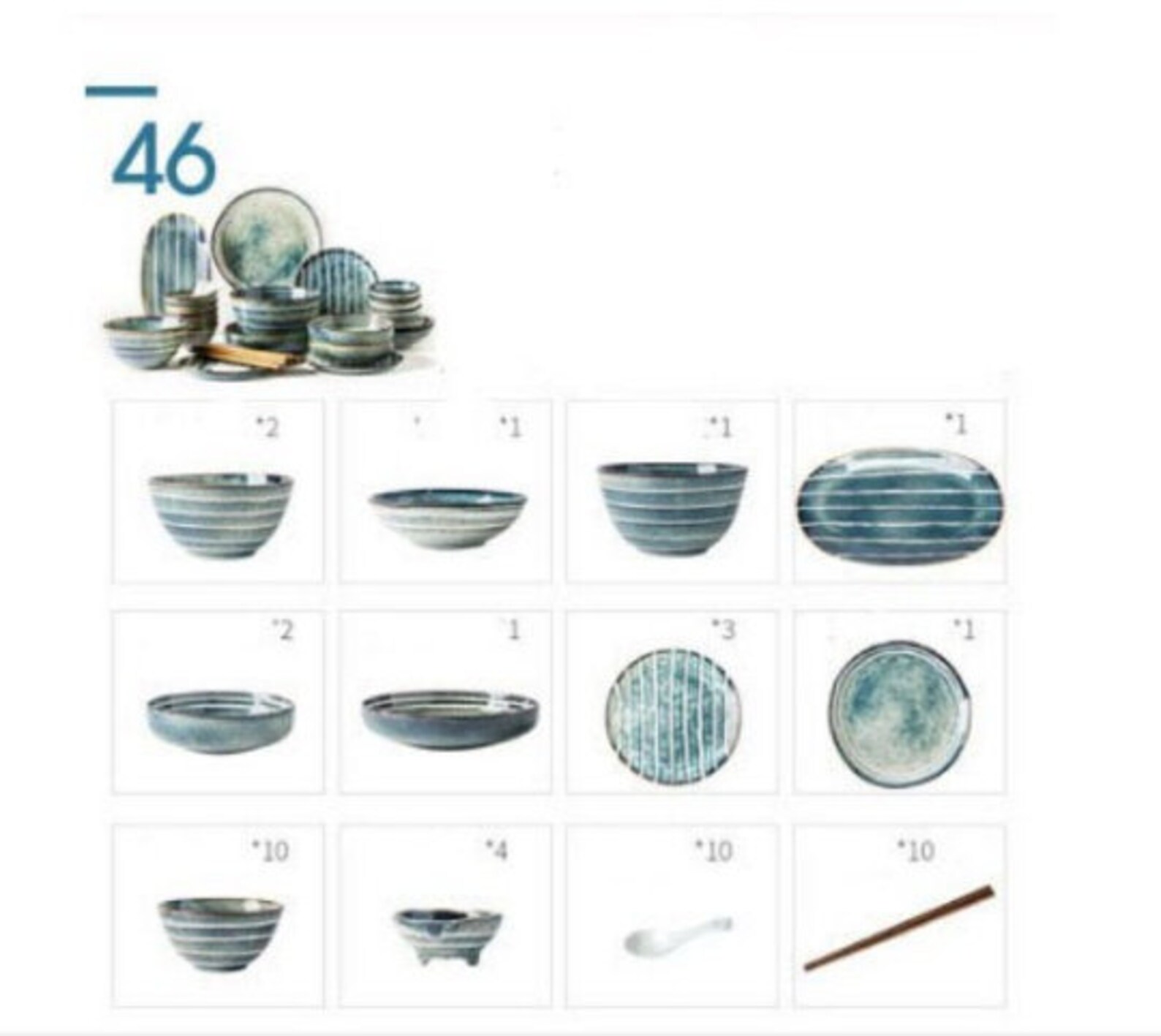 Japanese Style Handmade Ceramic Dinnerware Set kitchen and Etsy