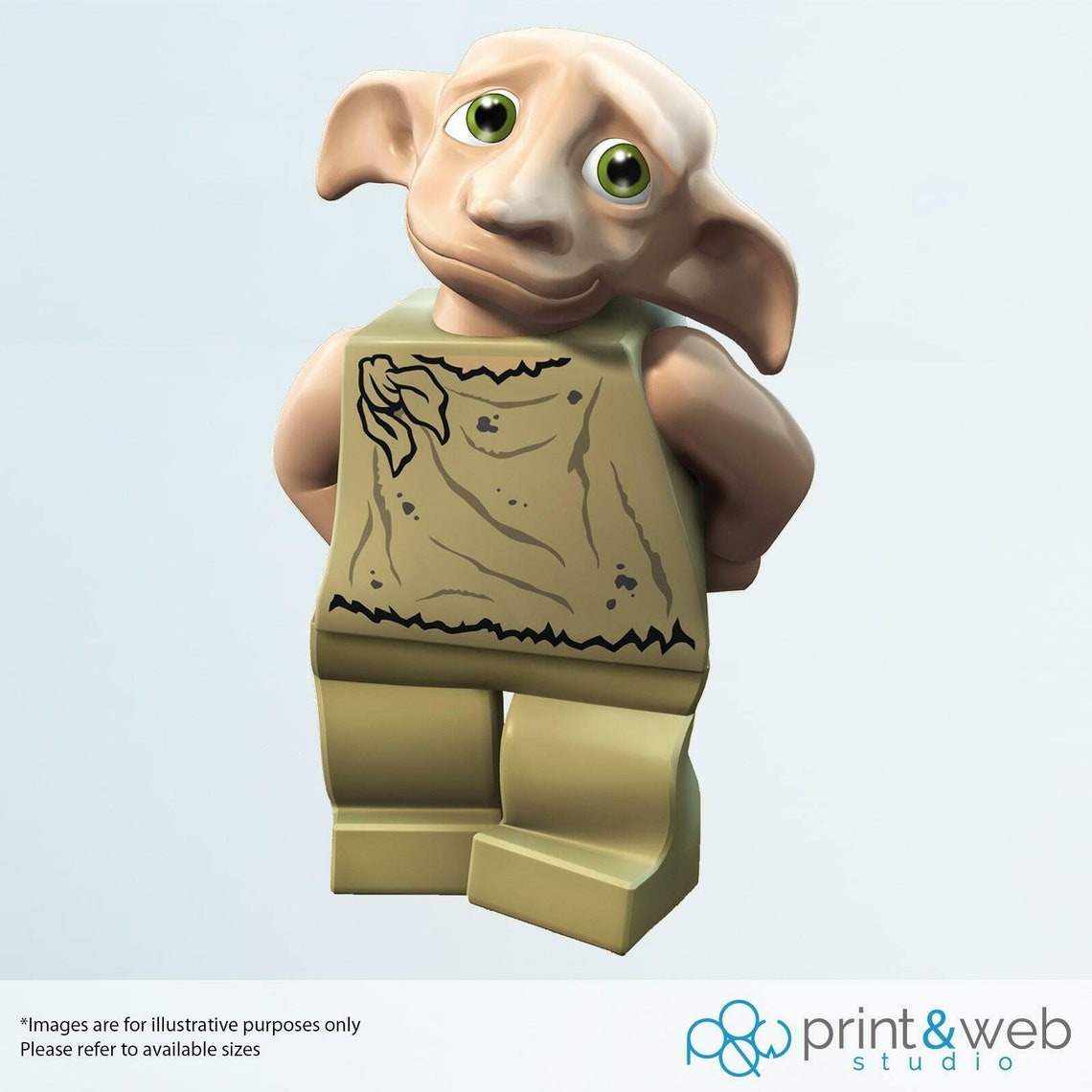 Dobby Harry Potter Wall Sticker Vinyl Decal Kids Bedroom Decor Etsy