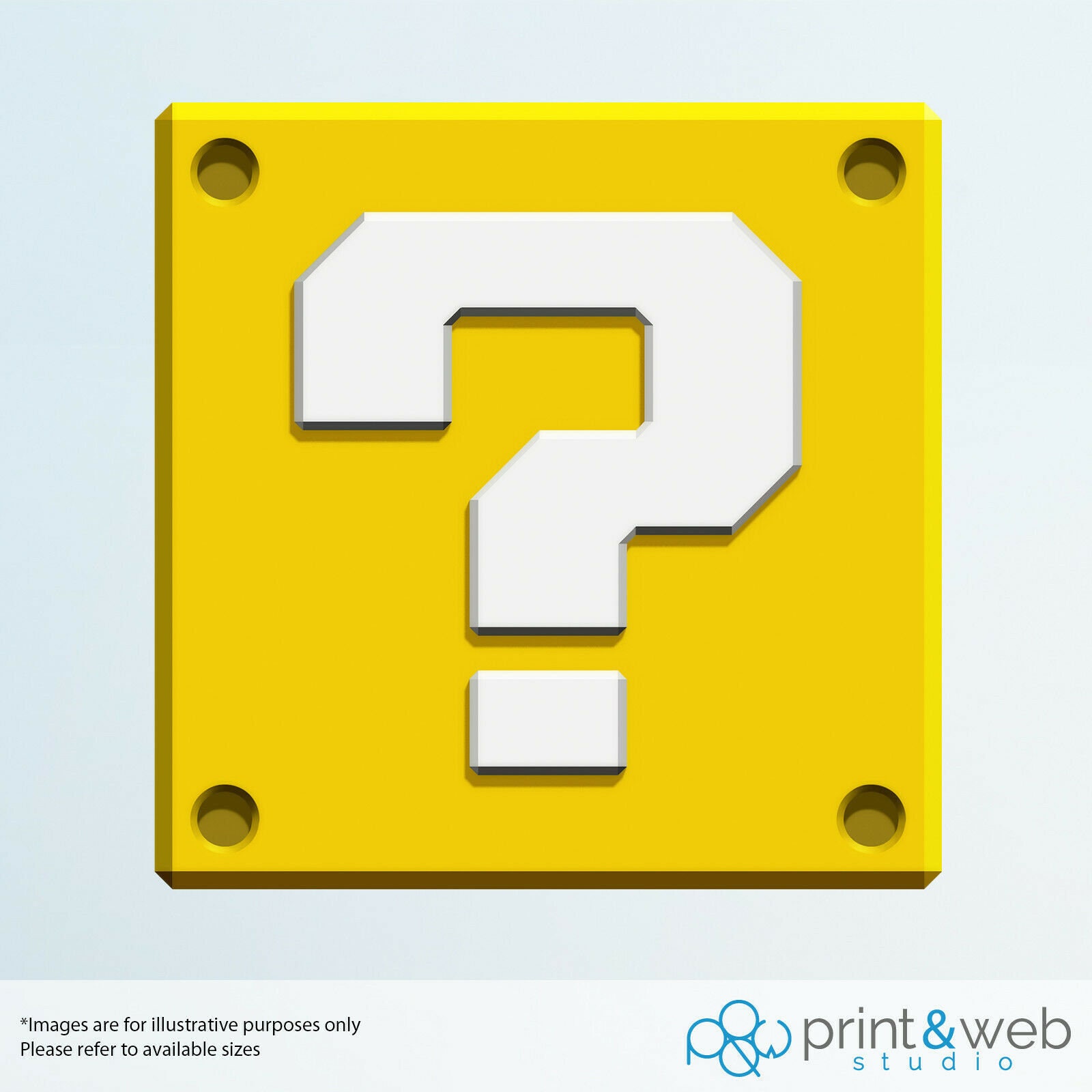 Question Block Super Mario Wall Decal Sticker Bedroom Vinyl - Etsy