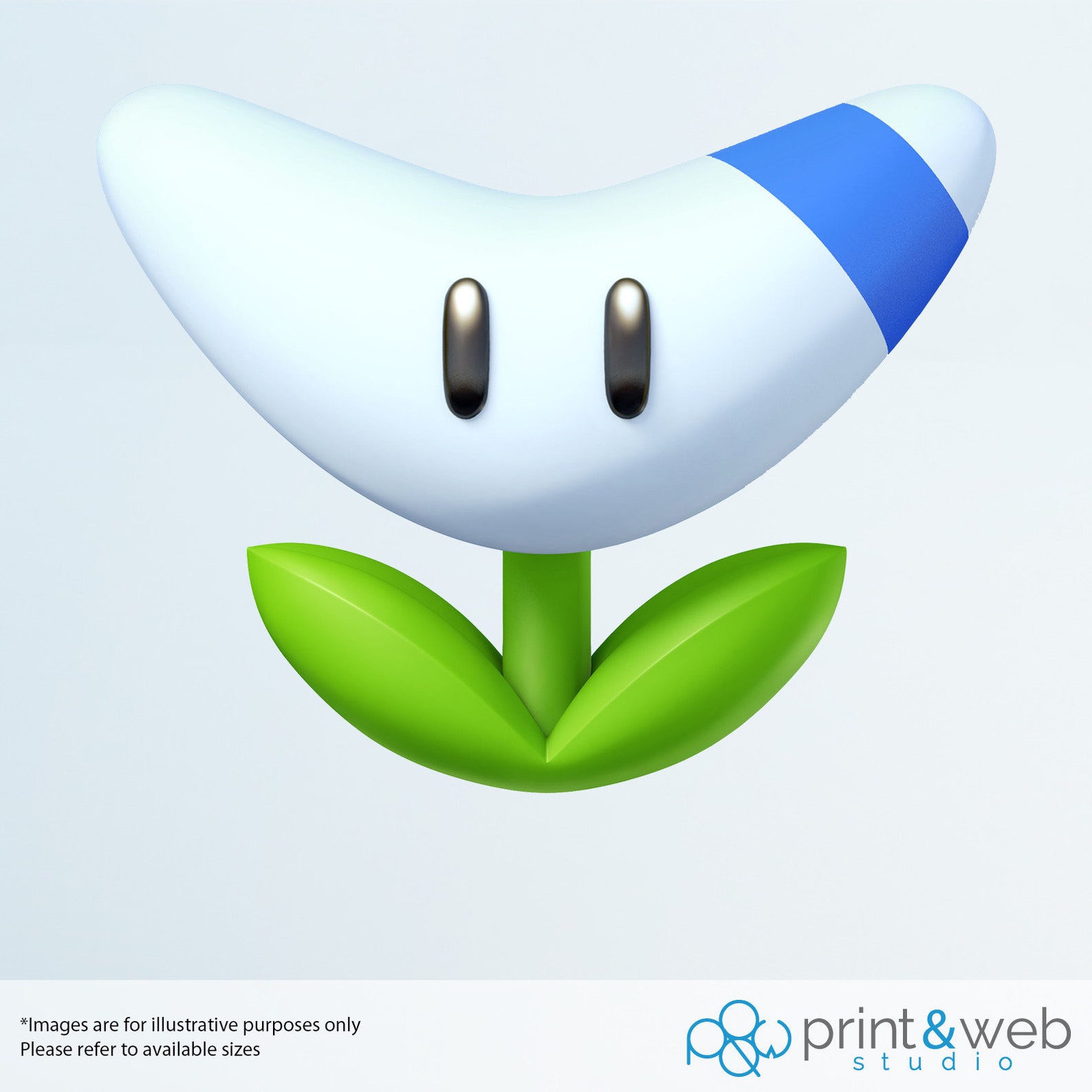 Boomerang Flower Mario Kart 8 Wall Sticker Decal Bedroom Vinyl