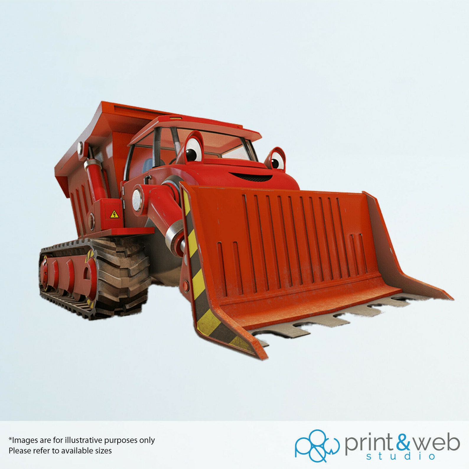 Muck Bob the Builder Wall Decal Sticker Bedroom Vinyl Kids Art Etsy