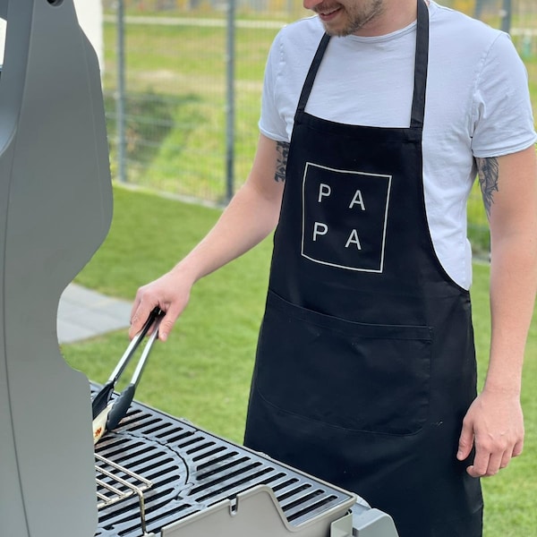 Barbecue apron men, cooking apron, personalized