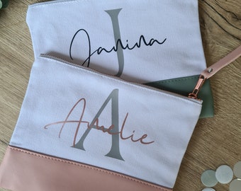 Kosmetiktasche, Kulturtasche, personalisiert, mit Namen