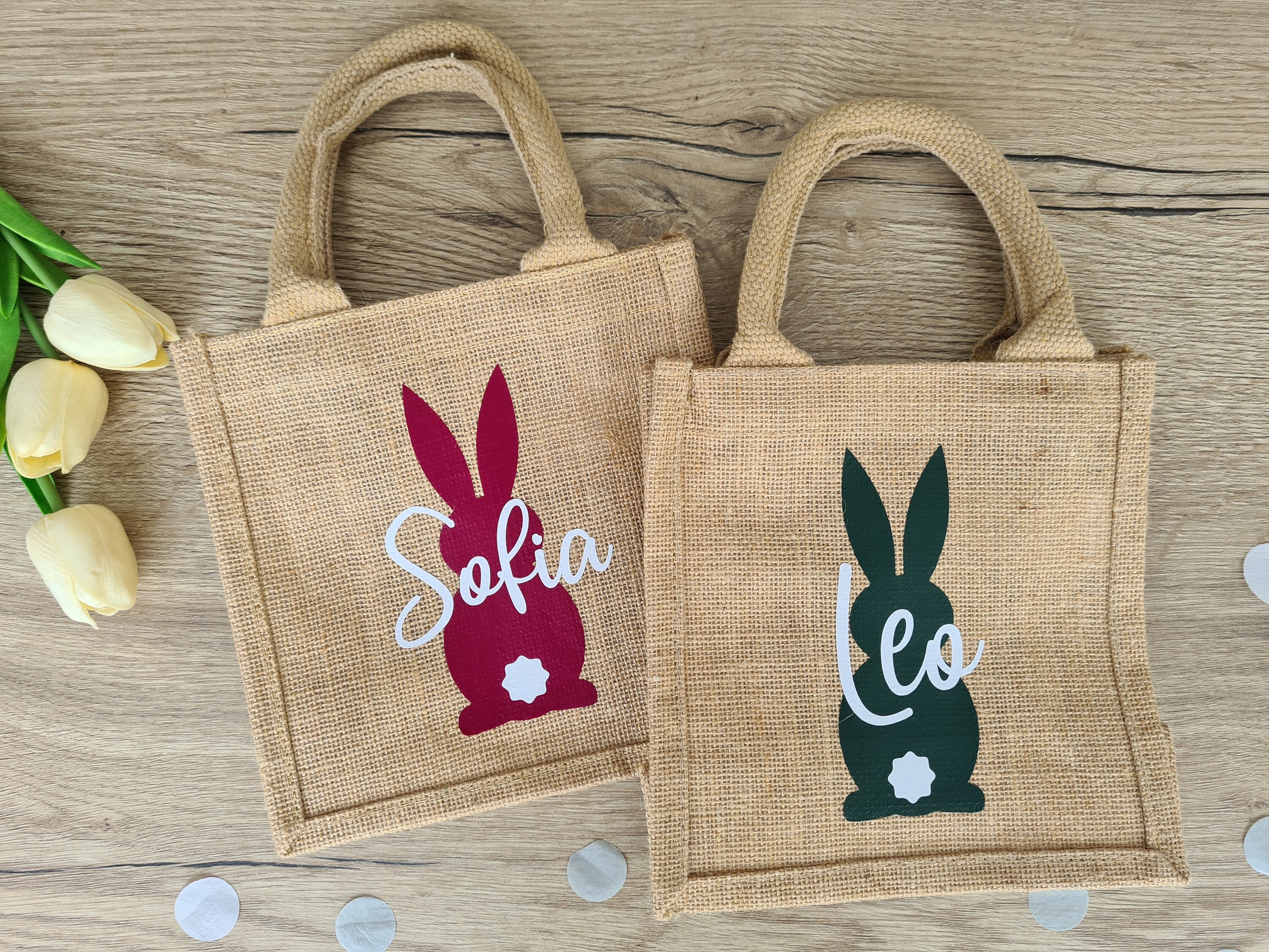 Easter Bag, Easter Basket, Easter, Jute Bag, Jute Bag For Children, Petit Jute, Personalized Jute Bag, Easter Gift, Easter Nest