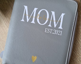 Mother's passport organizer, mother's passport cover, vaccination certificate,