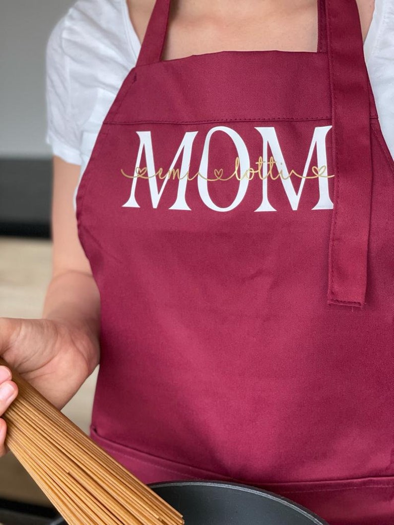 Kochschürze Frauen, personalisiert, Mama Bild 3