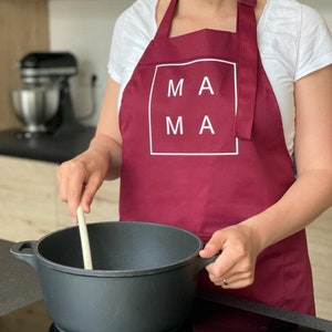 Kochschürze Frauen, personalisiert, Mama afbeelding 4