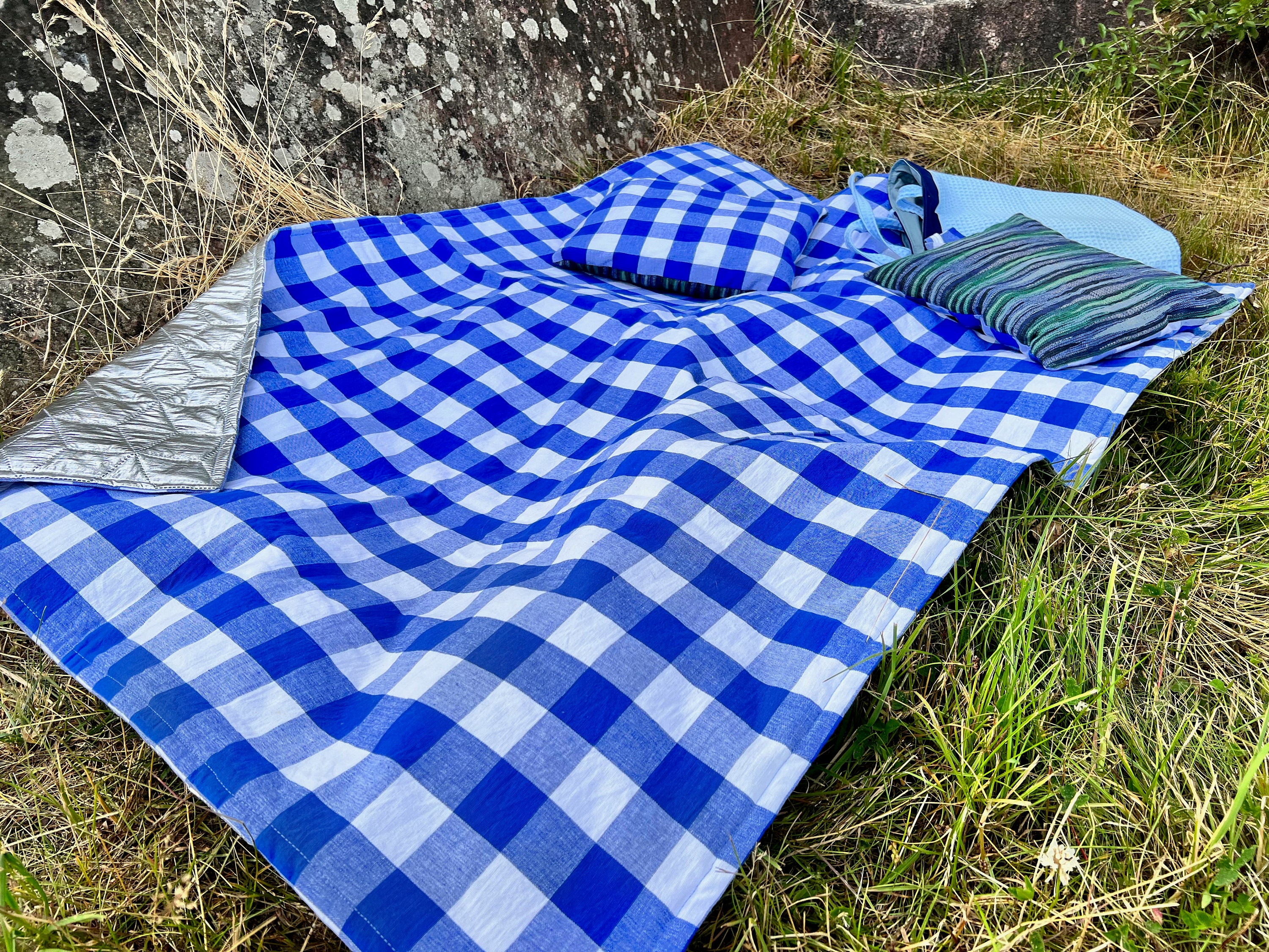  Manta de picnic impermeable con fondo de sandía, plegable para  exteriores, parque y playa, resistente al agua, manta de picnic portátil :  Patio, Césped y Jardín