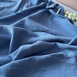 Soft Cotton Blanket - Double Gauze Throw Blanket - Muslin Summer Blanket -Lightweight bedspread for summer- Muslin Adult Blanket