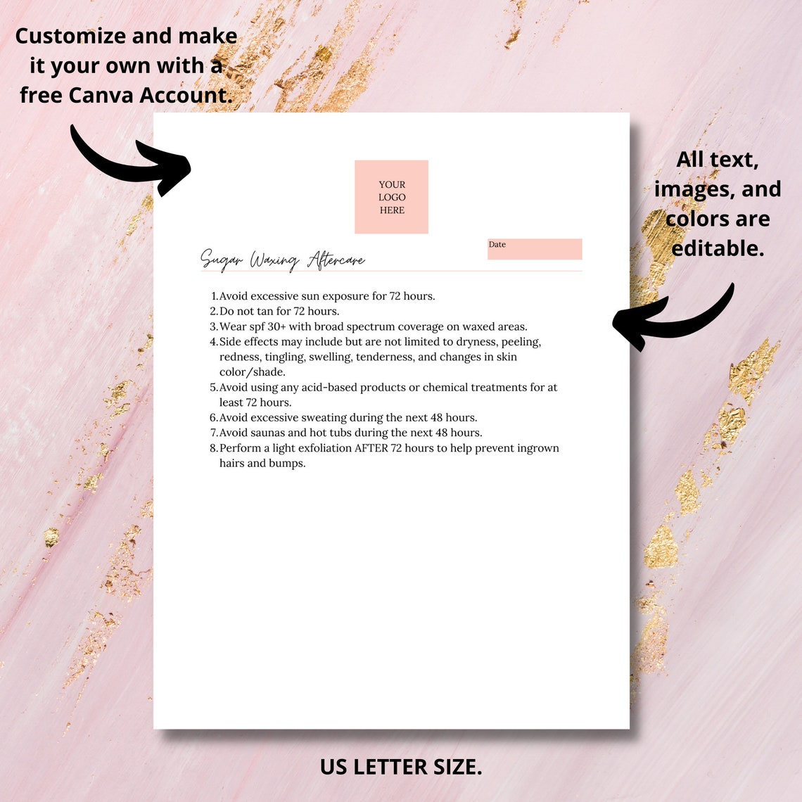 Sugaring Consent Forms I Consultation/intake Consent - Etsy
