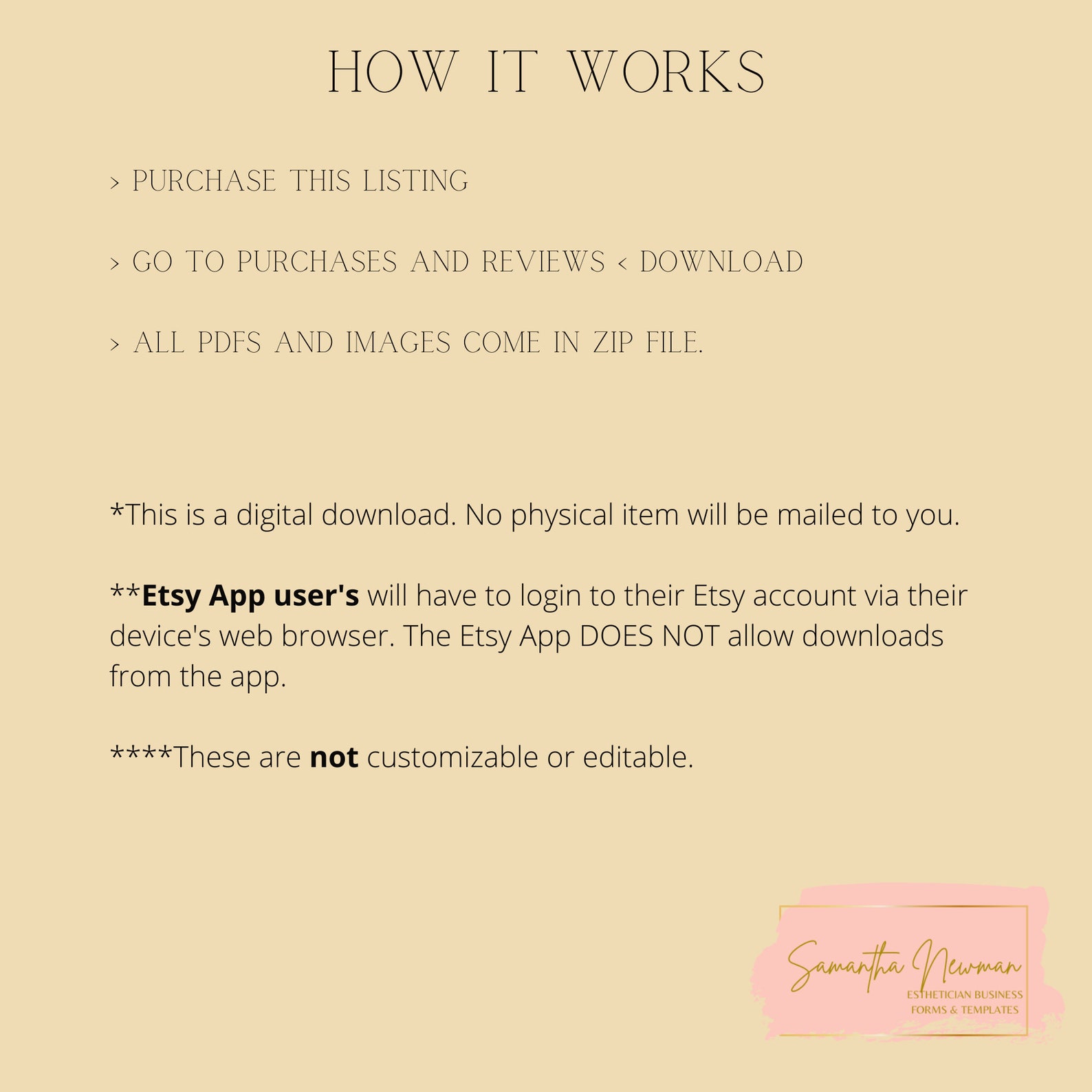 Waxing Aftercare Instructions Textable Images Esthetician Etsy