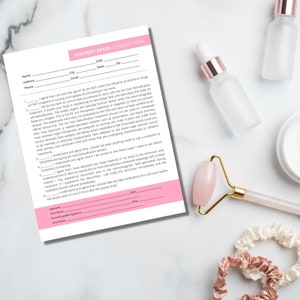Ion Foot Detoxification Consent Form, DIY Editable 1 Page Canva ...