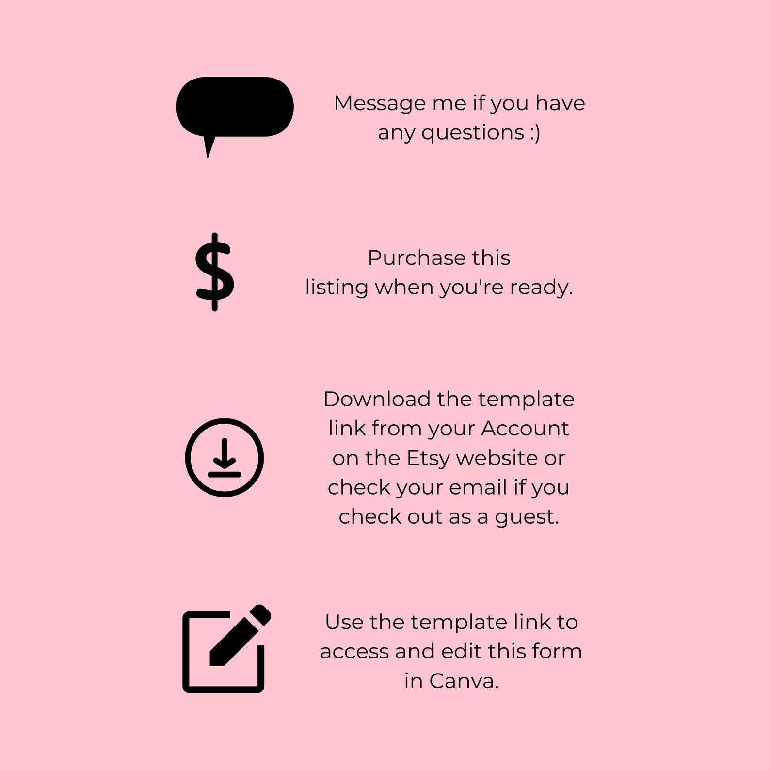 Bounce House Rental Contract Agreement 4 Page Editable Canva - Etsy