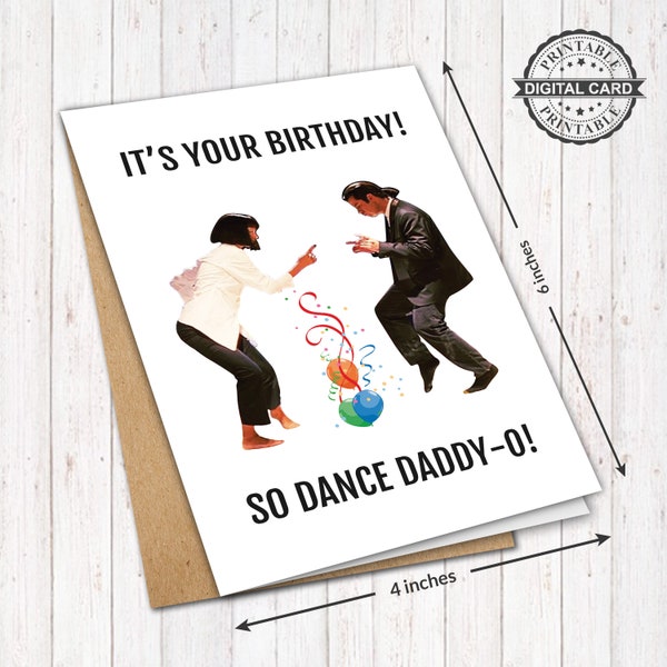 Movie Themed Birthday Card - Etsy