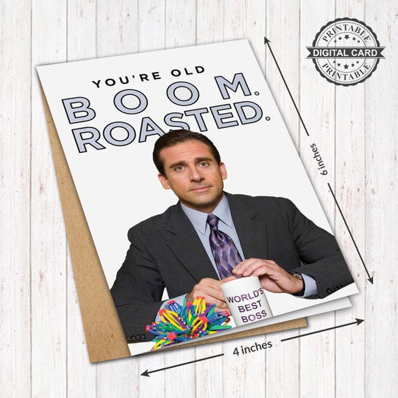 Michael Scott Birthday Poster