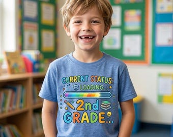 Current Status: Loading 2nd Grade T-Shirt | Back to School Tee