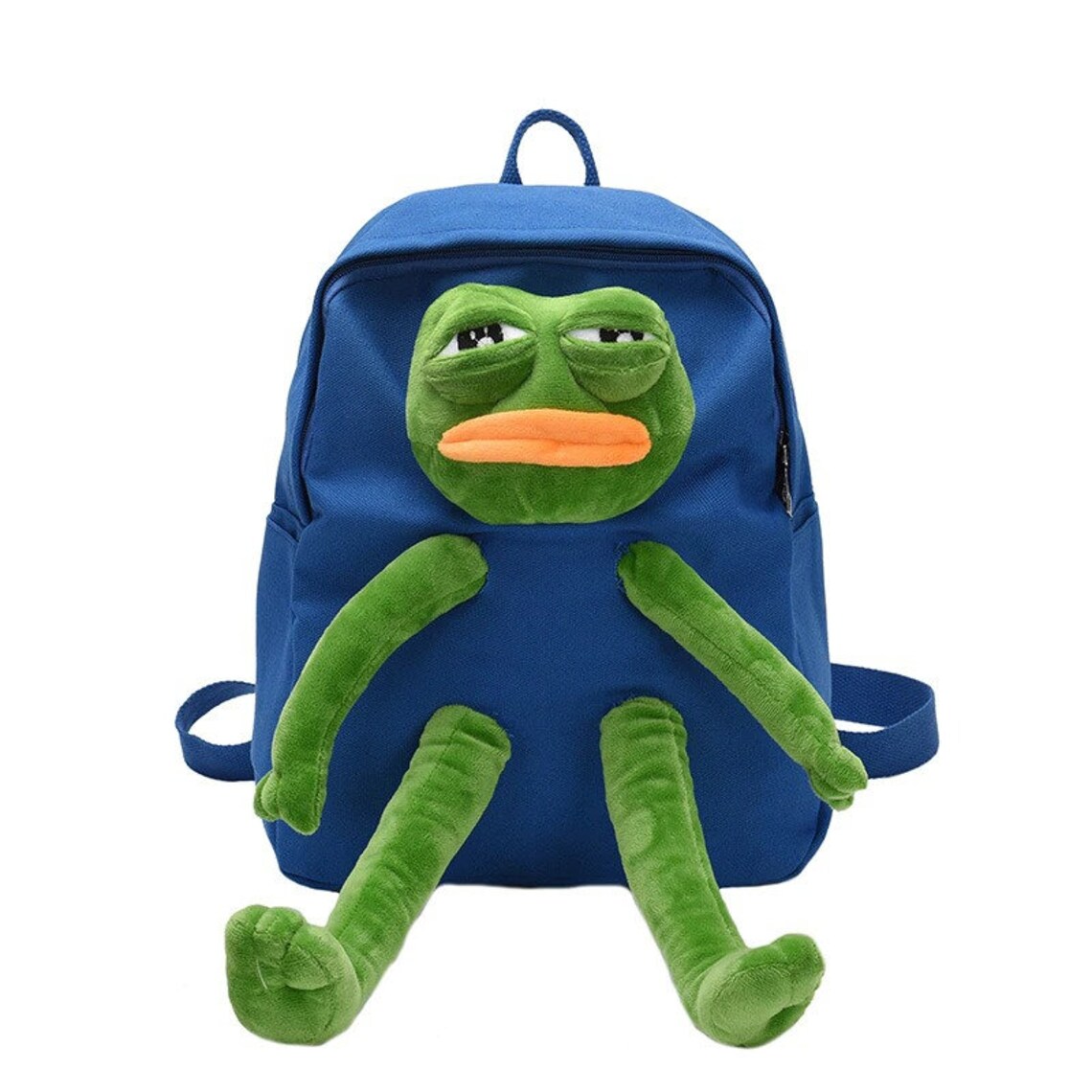 Pepe the Dank Frog Stereo Plush Backpack | Etsy