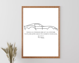 Enzo Ferrari Quote Etsy