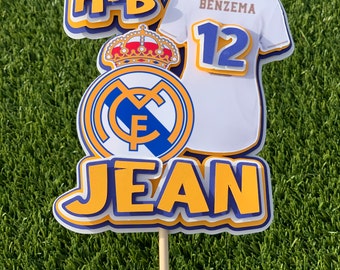 Real Madrid Cake Etsy