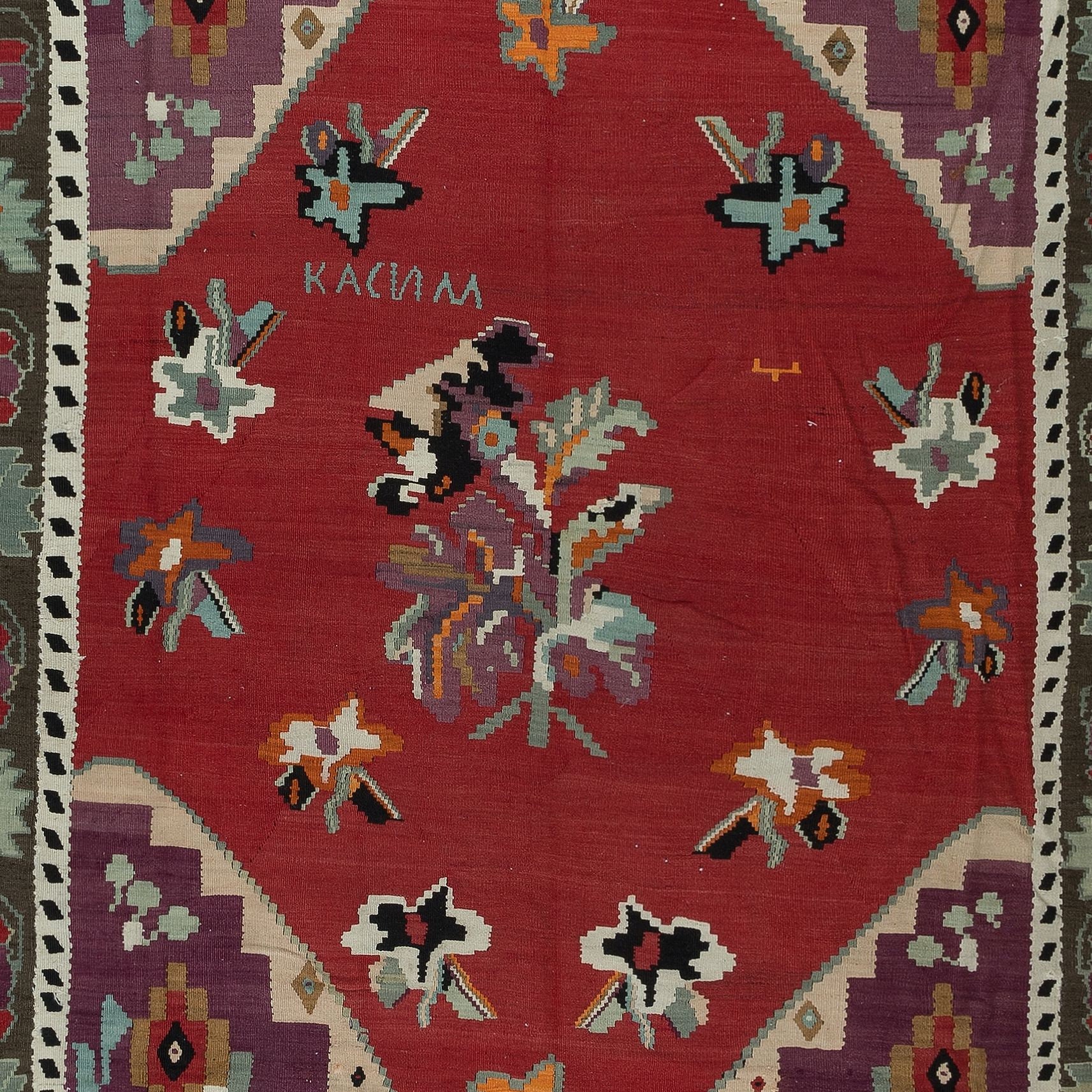 ヴィンテージキリムのプフ オールドキリム家具 - Kilim Designs