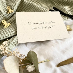 Postkarte Kompliment // Jahrestag, Lieblingsmensch, Kleinigkeit